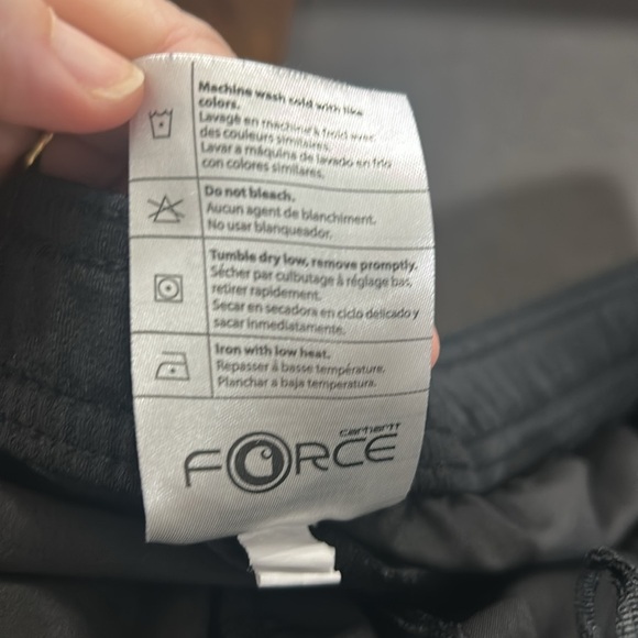 Carhartt Force Liberty Twill Straight Leg Scrub Pant C55106 Mens Sz 2XL Black - Picture 11 of 11